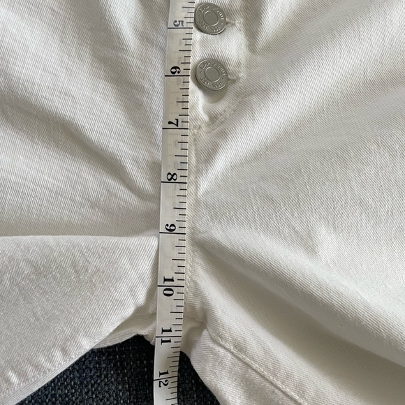 GAP True Skinny Button Fly, White, 28 - Picture 6 of 6